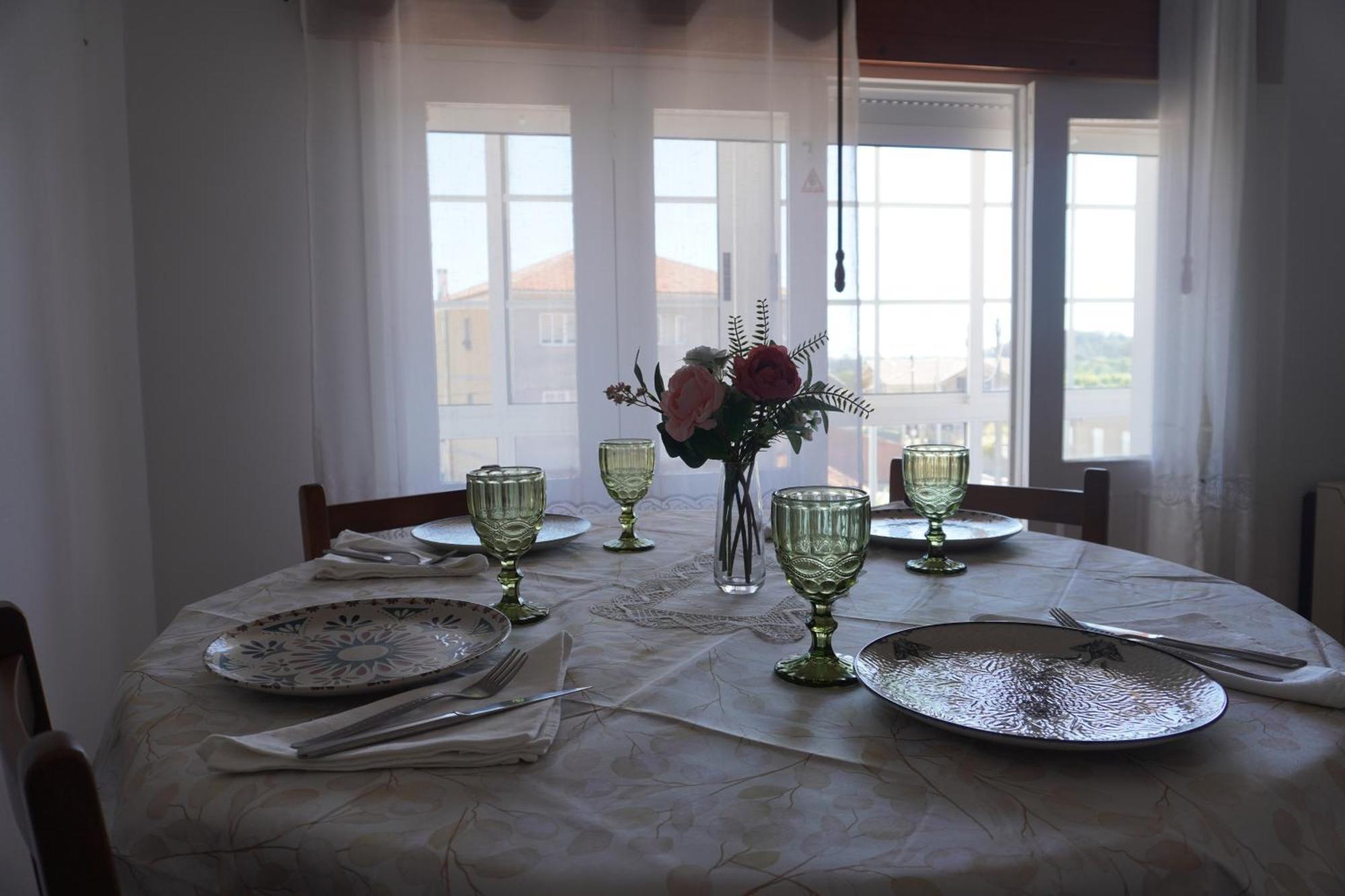 As Rosas Apartamentos Turisticos Cambados Dış mekan fotoğraf